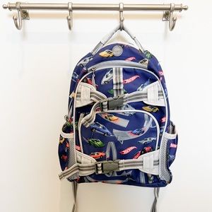 Pottery Barn Kids, Mackenzie Gray Blue Hot Wheels™ Backpack (small)